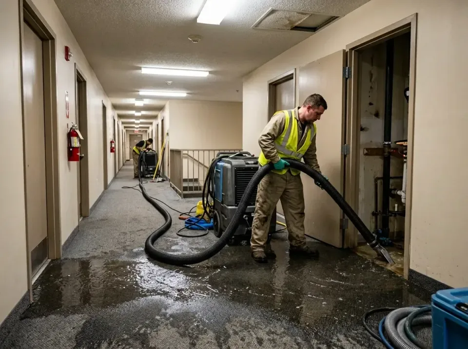 multi-unit-apartment-hallway-f-005 — frequently asked questions, Emergency Burst Pipe Water Extraction & Removal in Midland,…